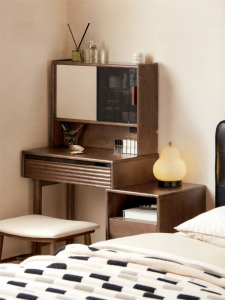 WEISHA | Modern Minimalist Adjustable Solid Wood Vanity Table