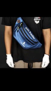 Tas Pinggang Terbaru  Anti Air Bahan Ballon Polo Amstar Best Quality Tas Pinggang Tas Selempang Bahu Tas Pria Tas Keren Tas Termurah