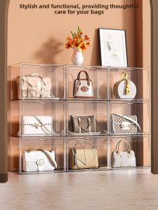 WEIAI | Transparent Storage Box for Bags Dustproof Display