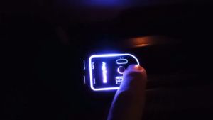 120W 80cm Retractable Car Charger Auto Roof Starlight Fast Charging Adapter 5in1 USB Type-C Ports Transmitters for IPhone Huawei 车载充电器 快充