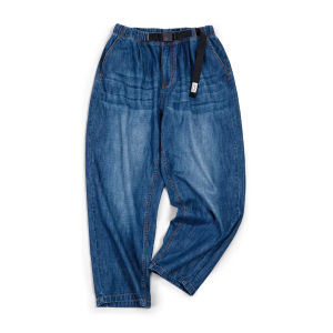 MADEN | Relaxed Fit Washed Faded Denim Jeans
