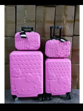 Hello kitty luggage hard case online