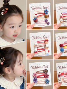 Cute Cartoon Rabbit Girl Hair Clips Baby Side Bangs Hair Accessories