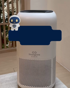 Strongcore EDEN 400m³/h CADR Auto‑Sensing Air Purifier Medical-Grade Multi-Layer HEPA 13 Low Noise