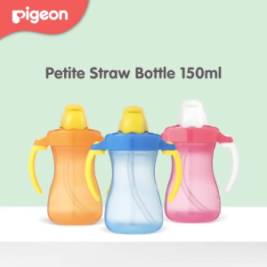 Pigeon Petite Straw Cup Bottle Botol Minum Sedotan Anak Bayi