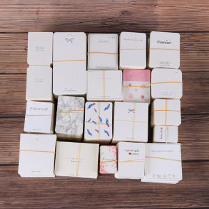 Earrings Cardboard Barrettes Cardboard Earrings Ear Stud Necklace Ear Clip Card Earrings Cardboard Ornament Jewelry DIY Packaging