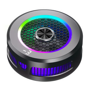 【Chinatera】Magnetic & Back-clip Semiconductor Refrigeration Cooling Phone Radiator RGB Lighting for Android Iphone PUBG Game Cooler