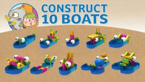 Đồ chơi lắp ráp Tàu Chiến Hạm Gigo #7269 (10 mô hình)