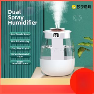 Suning Air Humidifier Large Fog Quantity New Model High Capacity Bedroom Silent Desktop USB Humidifier Home Use Air Humidifier