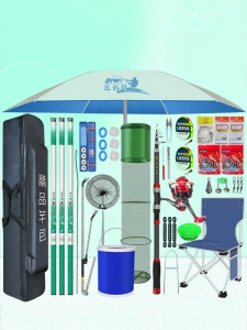 KUANGDIAOLANG | Beginner Fishing Rod Set Outdoor