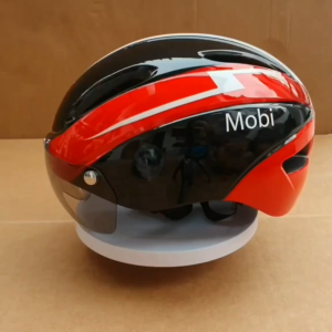 Bicycle Helmet with Visor (High quality Mobi Premium 3y Warranty)