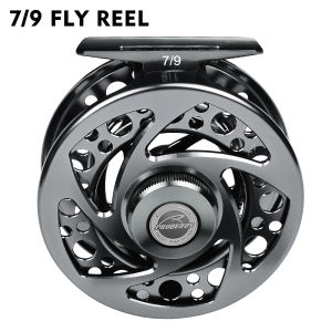 PROBEROS 1pc Stainless Steel Corrosion-Resistant Large Arbor Fly Reel 90/97/104mm Saltwater/Freshwater Pesca Accessories