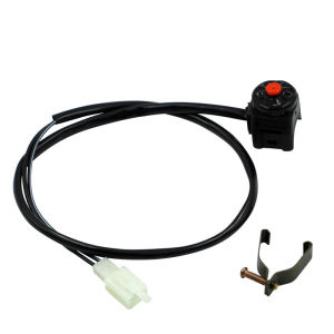 Công Tắc Nút Nhấn Màu Đỏ Còi Khởi Động Xe Máy Dành Cho Xe Địa Hình ATV UTV Xe Thể Thao Đa Địa Hình Lắp Trên Tay Lái 22mm (7/8 Inch) Sử Dụng Ngoài Đường