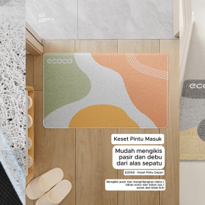 ECOCO Front Door Mat - Keset Pintu Depan / Keset untuk Pintu Masuk / Keset Area Pintu Depan / Keset Lantai Pintu Masuk / Keset Pintu Utama