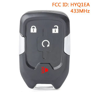 KEYECU HYQ1AA HYQ1EA Remote Car Key Fob for GMC Terrain 2017 2018 2019 2020 2021 2022 315MHz/433MHz 4 Buttons