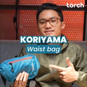 TORCH Simple Casual Daily Waist Bag Packs - Tas Pinggang Anti Air Pria