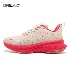 ONEMIX New Style Autumn Winter Men Running Shoes Ourdoor Jogging Cushioning Breathable Lightweight Elastic Sports Sneakers