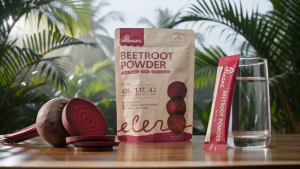 COD&FDA Approved】Edenara Beetroot Powder + Maca & Strawberry Supports Blood Production And Strengthens the Heart Provides Energy & Invigoration Powerful Antioxidant Sugar-Freeth