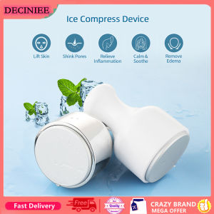 DECINIEE Face Cooling Massager Skin Face Roller Ball Ice Compress To Reduce Puffiness Skin Treatment Facial Cooler Beauty Health Tools