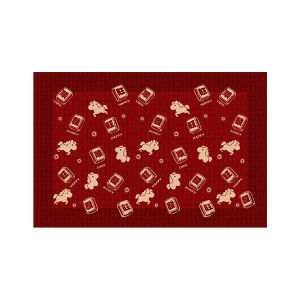 OULAISEN | Festive Red Indoor Non-slip Door Mat