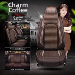 Color Hemp Series Four Seasons Car Seat Cushion