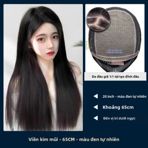 NIANYAO | Tóc Giả Mỏng Không Đường Nối Phần Giữa với Tóc Thật Nanobiomembrane