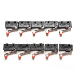 EELHOE | 10 Chiếc KW12-3 PCB Microswitches Chất Liệu Nhựa Nút Nhấn Công Tắc Mở Đóng Giới Hạn Micro Con Lăn Tay Cầm Cần