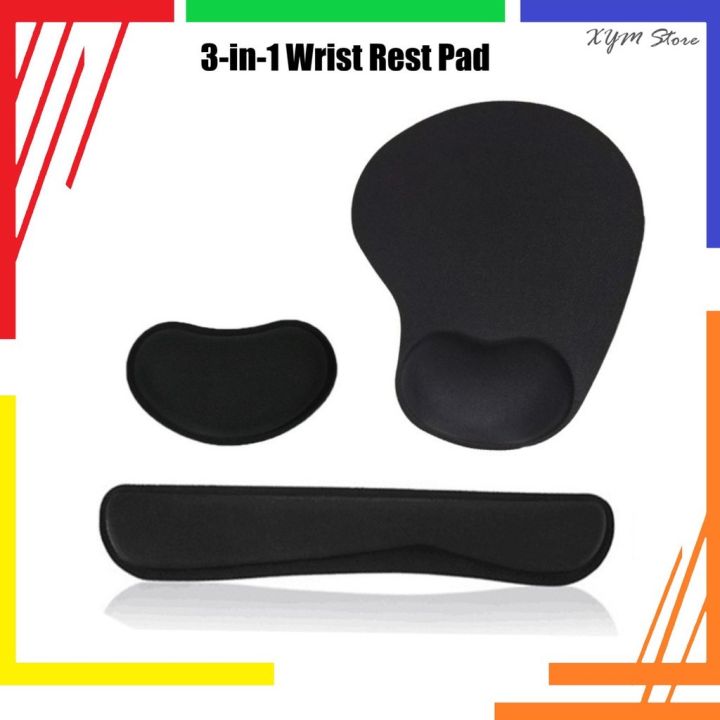 Ergonomic Memory Foam Wrist Rest / Keyboard Rest Pad / Mousepad with
