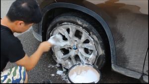Car Wheel Cleaning Brush Tool Tire Washing Clean To Cleaning Rims Spokes Wheel Barrel Brush Car Detailing Brush Set Brush for Cleaning Motorcycle
