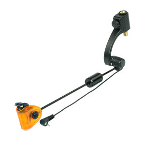 Hirisi LED Carp Fishing Swingers with Quick Change Connector Bite Alarm Indicators 4-Color LED & Adjustable Weight B2045