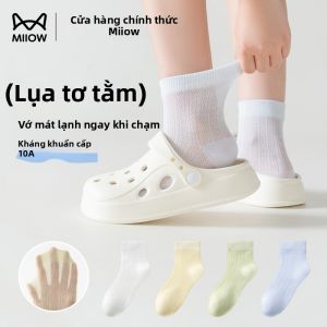 MiiOW | Vớ Mỏng MESH Cotton Cho Bé Trai Loại A Chống Khuẩn