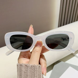 JN IMPRESSION แว่นตากันแดดแฟชั่นย้อนยุคสำหรับผู้หญิงกรอบสี่เหลี่ยมเล็กแว่นกันแดดกันแดดอินเทรนด์สำหรับผู้หญิง