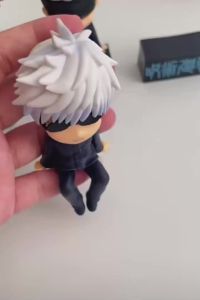 Bandai | New Bandai Gojo Satoru Jujutsu Kaisen Q Version Figures - Itadori Yuji Anime Merchandise Ornaments Fan Collectibles Room Deco