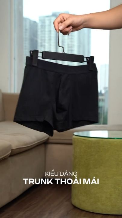 [CHỈ 1-3.5 TẶNG QUÀ ĐƠN TỪ 349K]COOLMATE - Quần lót nam Trunk Cotton co giãn