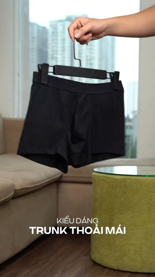 Quần lót nam Trunk Cotton co giãn mềm mại thấm hút tốt - Coolmate