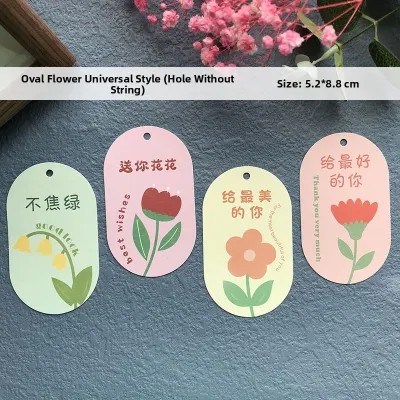 Hand-Drawn DIY Greeting Card Blank White Kraft Paper English Word Card Lomo Style Postcard Pinyin Message Card Simple Design