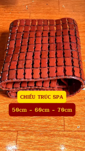 [ĐỦ KÍCH THƯỚC] Chiếu trúc không viền dùng trải giường spa trải ghế trải cabin oto... | Chiếu trúc spa không viền