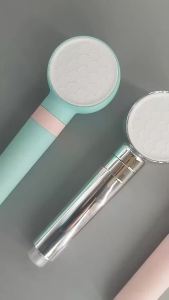 Dual-Face Flip Shower Head High Pressure & Soft Mist 2-in-1 Filtered Skin Care Shower Nozzle