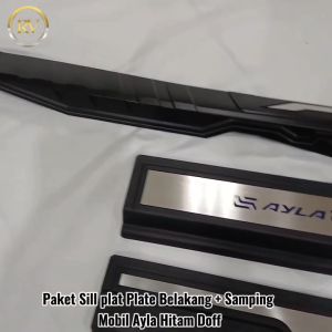 Paket Sillplate Pijakan Kaki Samping Belakang Mobil Toyota Ayla 2023 2024