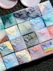 Ruyu Original Seal Wax Beads Colorful Flashing Changing Vintage Fire Seal Wax Pearlescent Transparent Fire Seal Wax Grains