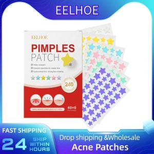 240pcs Star Acne Patches Invisible Pimple Cover for Face Oil Control Spot Treatment Cute Sticker for Covering Zits and Blemishes