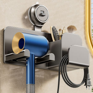 No-Drilling Hair Dryer Holder