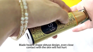 Kemei Professional Cordless Hair Trimmer For Salon Men‘s Hair Clippers Electric Men Use Hair Cutting Machine With LCD Display KM-865