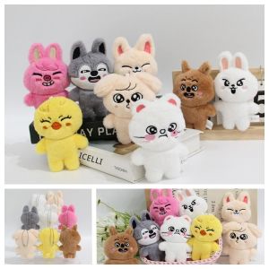 ใหม่ SKZOO Stray เด็กพวงกุญแจตุ๊กตาน่ารัก Expressions ตุ๊กตาจี้ตุ๊กตาของเล่นจี้ขนาดเล็กเด็กเทศกาลของขวัญ