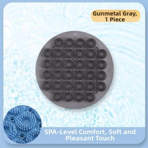 Extra Large Silicone Back Scrubber With Suction Base Bathroom Tool