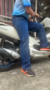 กางเกงยีนส์ทรงกระบอก กางเกงยีนส์ผู้ชาย ยีนส์ขากระบอก ผ้าด้านไม่ยืด สียีนส์เข้ม สีมิดไนท์ และสีฟอกสนิม มีแบบซิป และกระดุม ไซส์ 28-ใหญ่สุด40 นิ้ว