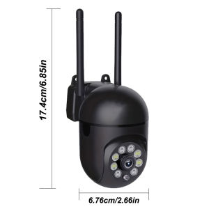 Wifi Camera Smart 2MB 1080P HD Pet Dog Camera With Phone App Indoor Security Baby Camera 360° Pan Tilt 2-Way Audio Night Vision