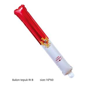 Balon tepuk dirgahayu RI/kemerdekaan/17 agustus/balon supporter hut RI merah putih