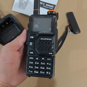 Baofeng K5 Plus Walkie Talkie 10W Full Band Two Way Radio LCD 999CH AM/FM Radio Type-C Fast Charging Frequency Copy NOAA Noise Reduce