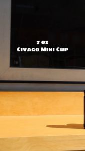 CIVAGO(7oz)Mini Vacuum Flask 316 Stainless Steel Cute Portable Pocket Water Bottle for Women Stylish & Compact Design